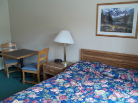 Single Queen Pet Room Flathead Lake Inn